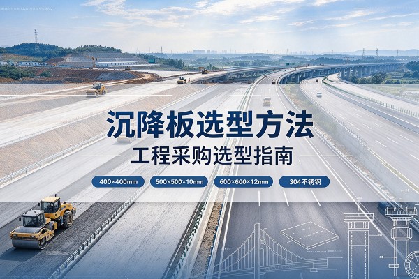 漾濞沉降板选择方法