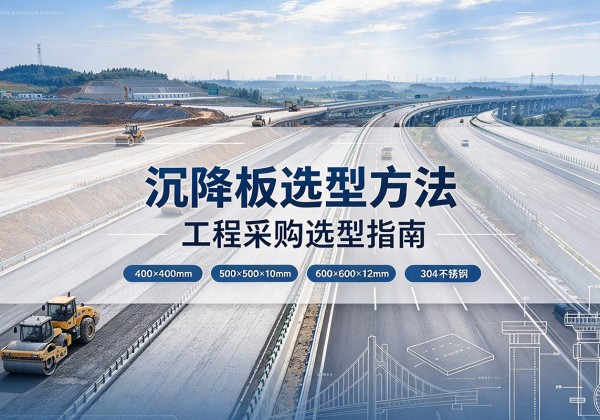 漾濞沉降板选择方法