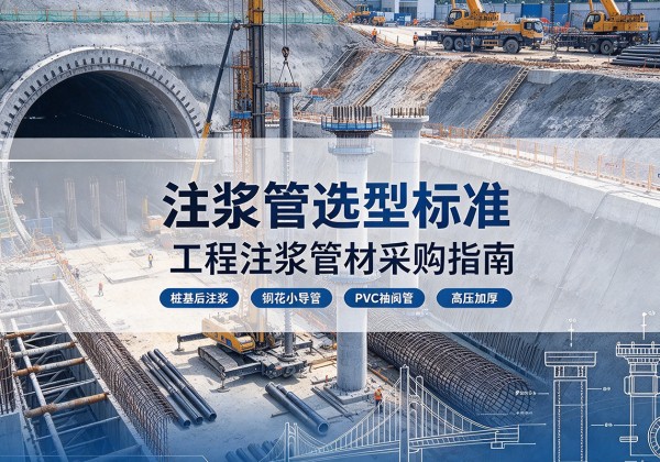 漾濞注浆管选型标准